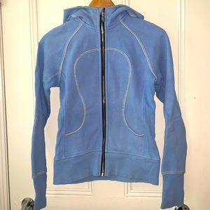 Lululemon light blue special edition hoodie